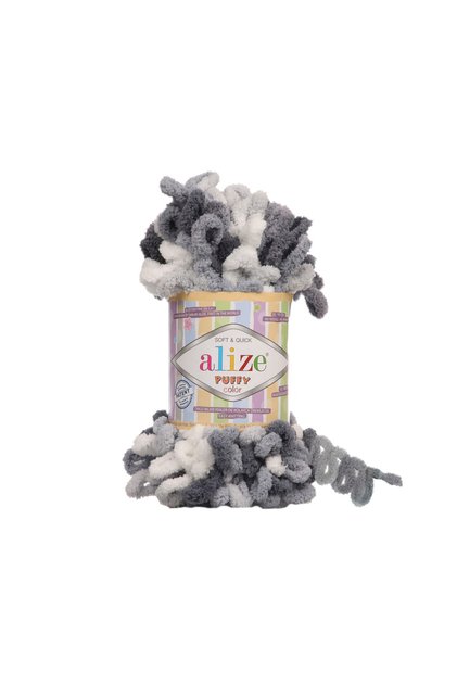 Puffy Color 5925 1 Adet El Örgü Ipliği Elle Örülen Kalpli Yastık Bebek Battaniyesi Örgü ipi