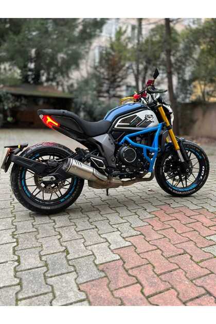 Hamza Motors Cf Moto 700CL-X Ön koruma demiri(Açık mavi) uyumlu