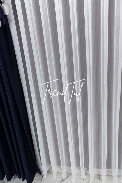 Honeycomb Suitable for All Rooms Will Not Ask to Iron Sports Snow-600 Pearl Model 1/3 Frequently Pleated Tulle Curtain