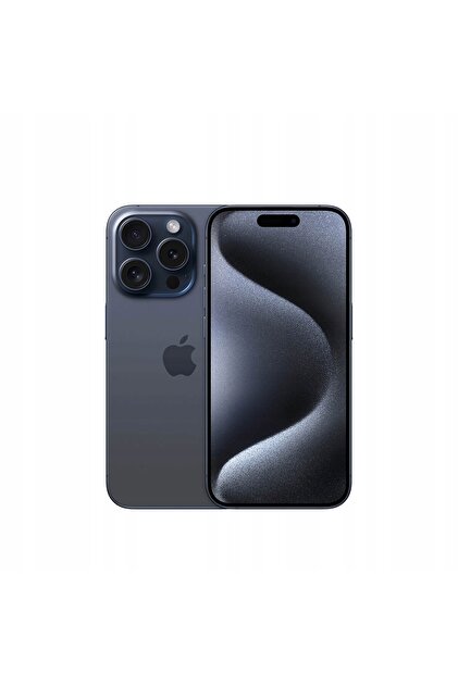 Apple Yenilenmiş iPhone 15 Pro 256 GB Mavi Titanyum Cep Telefonu