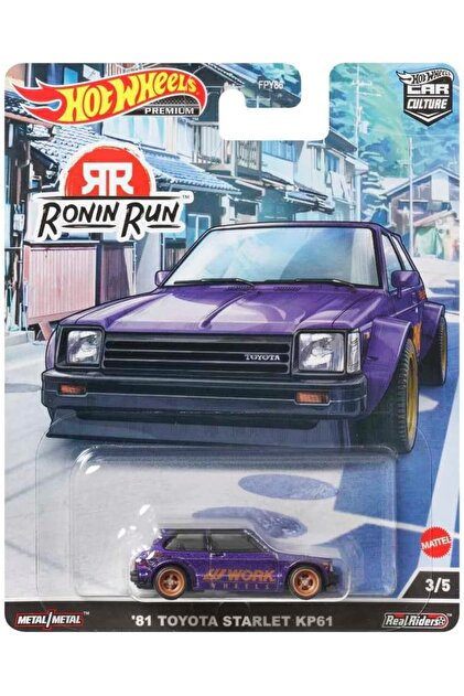 HOT WHEELS Premium Ronin Run '81 Toyota Starlet KP61 - Fiyatı