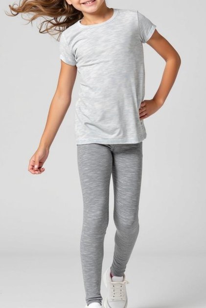 Grimelanj Children's Leggings Cotton and Lycra Flexible