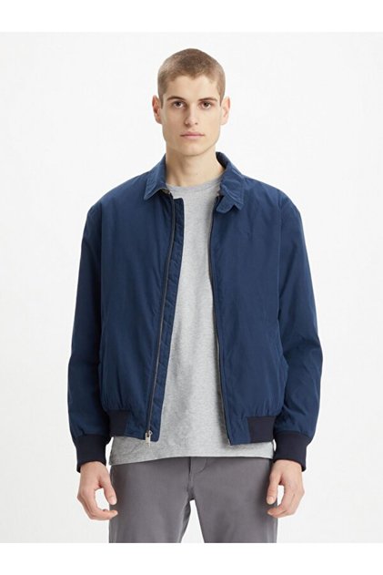 Microtwill Bomber Ceket Mont