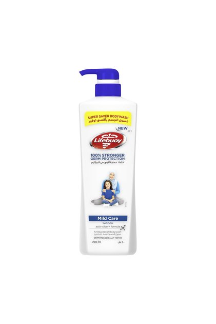 Lifebuoy Body Wash 700ml Mild Care /blue (564923) --- لايف بوي غسول الجسم 700مل ناية ناعمة (ازرق)