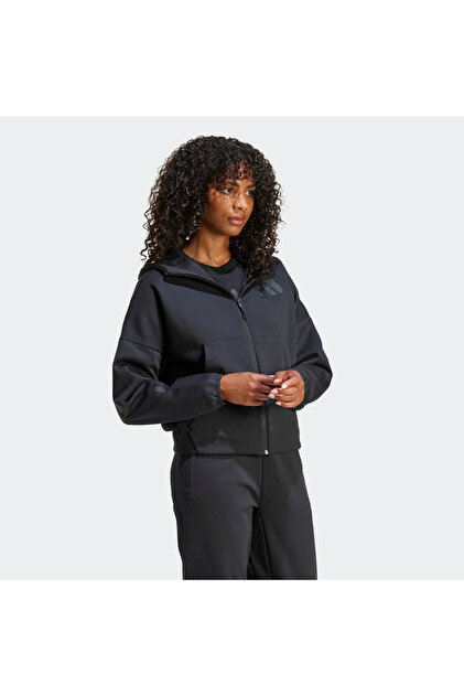 adidas Z.N.E. Kadın Siyah Ceket (JE7848) - Fiyatı, Yorumları