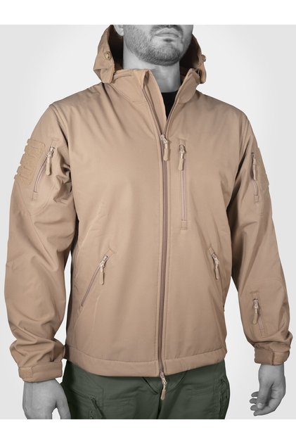 Coats Softshell Batur Beige Waterproof Taktic Outdoor Tactical Rainproof Protection