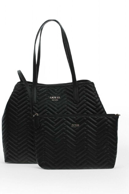 Guess Vikky II Siyah Kadın Omuz Çantası HWQG9318290 - Fiyatı