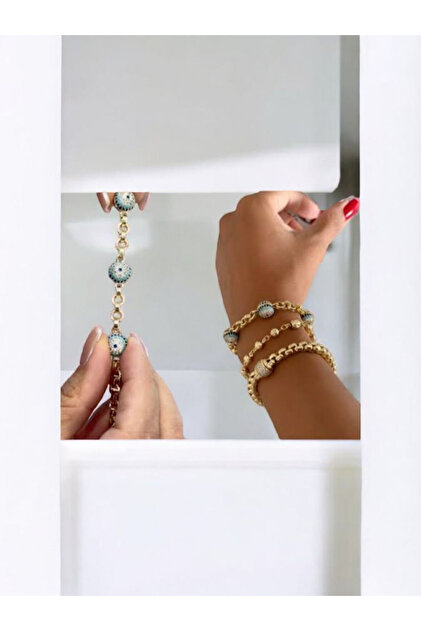 zeynep Z&D Accessory 14k Xuping Gold Nazar Boncuklu Vip Seri Trend