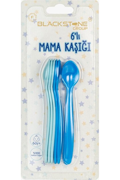 F BLACKSTONE 6' lı Lüx Bebek Mama Kaşığı - Fiyatı, Yorumları