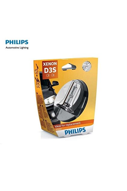 Philips 12V-85V XENON AMPUL D3S 35W 4600K (METAL) ***8N