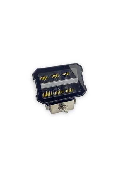 DEMMON 9V-36V OFF-ROAD LAMBA SARI-BEYAZ 3 LEDLİ 30 W 2233 LÜMEN
