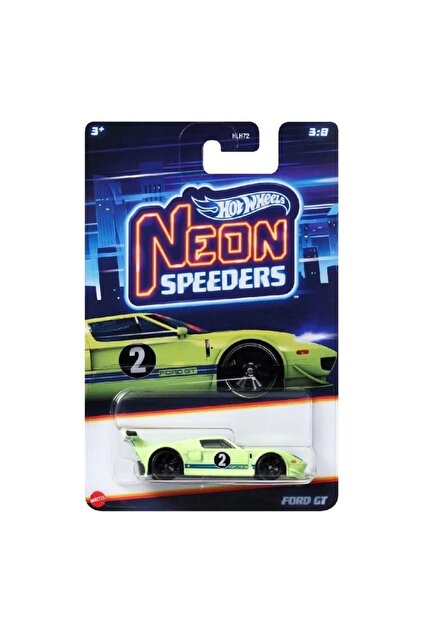HOT WHEELS Neon Yarışçılar HLH72 - CUSTOM VOLKSWAGEN BEETLE JBY93
