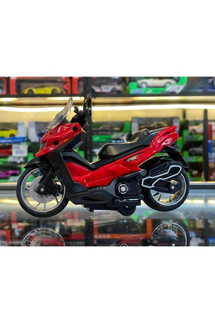 TUENGİ STORE Işıklı Sesli Sürtmeli Xmax Model Scooter Motor