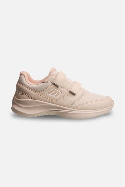 M.P. 251-1307 Beige Velcro Mesh Women's Sports Shoes Casual Sneaker