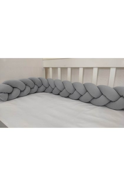 Knitted Protection 600 cm 3-Piece Knitted / 100X200 Montessori Bed Door Gap Closed