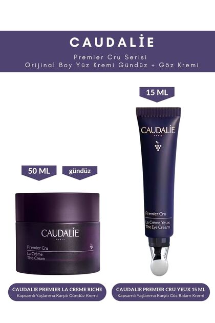 Premier CRU Serisi Yüz Kremi Gündüz | Göz Kremi Orijinal Boy Set