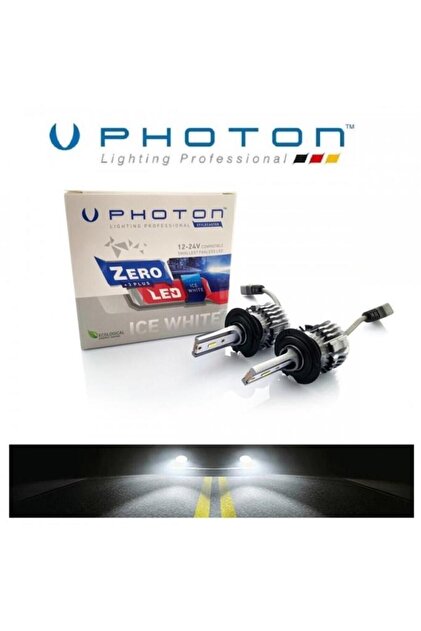 在庫限り ロイヤルガード零　LED H7 ホワイト Photon H7 Zero +3 Plus Fansız (12v-24v) Beyaz Led Xenon ( 1 Yıl