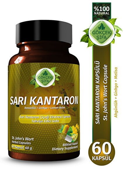 Sarı Kantaron Kapsül (ST JOHN'S WORT CAPSULE)