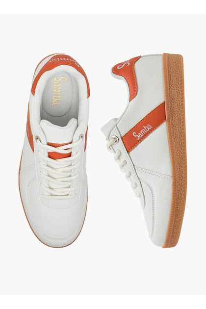 Samba Womens' Panelled Lace-Up Sneakers