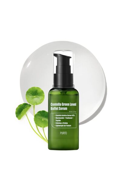 Centella Green Level Buffet Serum 60ml, Recovery Facial Serum, Vegan