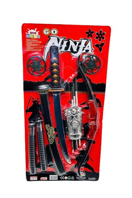 極美品　ok.soon toysandmore Ninja Kılıç Mınçıka Ve Ok Yay Seti Oyuncak - Fiyatı