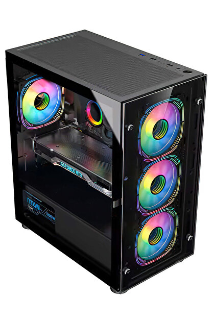 IZOLY D3 Lıch Kıng 4X120MM ARG FAN Gaming Kasa 500W PSU - Fiyatı