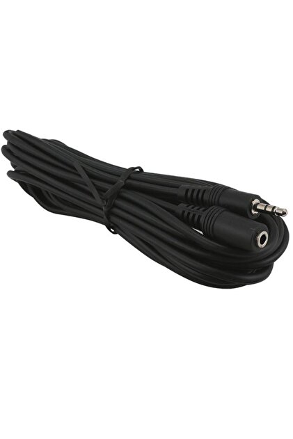 3.5 Mm Stereo Erkek/Dişi 5 Metre Aux Çevirici Uzatma Kablo PM-5758