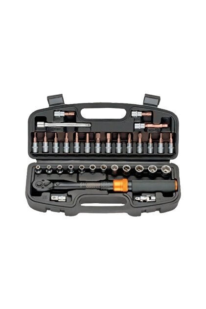 Akii33点セット Genel Markalar NTTASET33 1/4 1-25 Nm Tork Anahtarlı Bits Ve Lokma