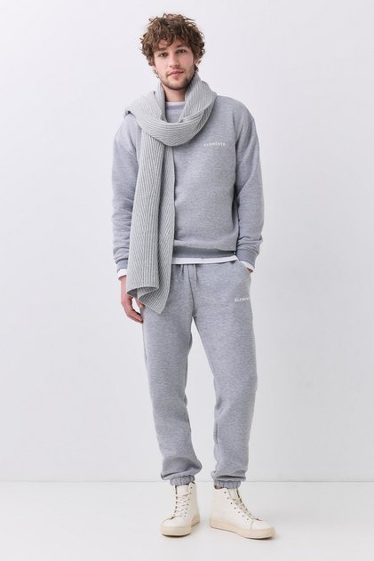 Men's Elements Cotton Fleece Relaxed Tracksuit Set Grimelange 2031