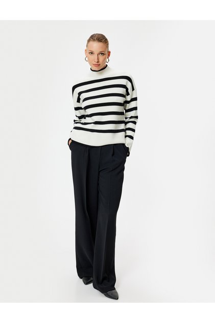 Turtleneck Knitwear Sweater Long Sleeve