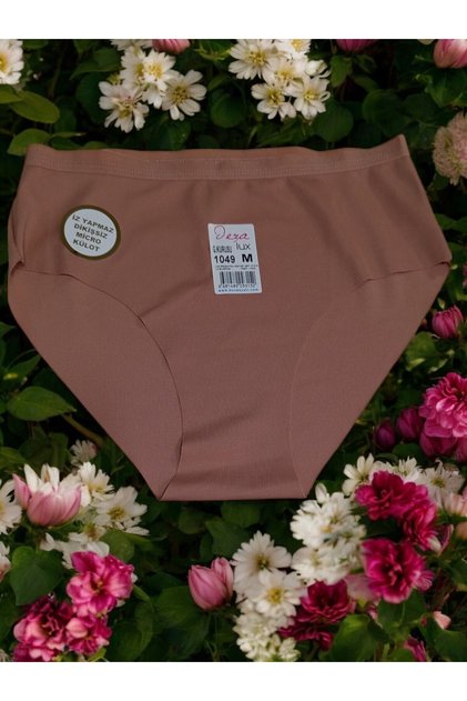 Laser Cut High Waist Non-Marking Slip Pants with Seamless Elastic Waist