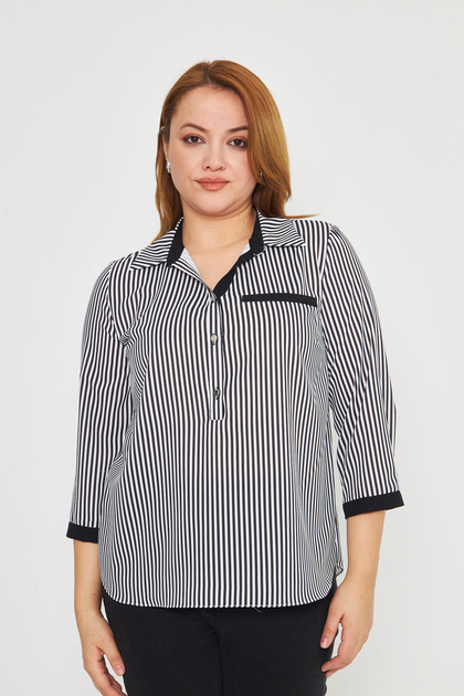 Striped Patterned Stylish Blouse