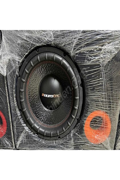 Eurotech EUROTEC 30 CM BAS 1500 WATTS 400 RMS KABİNLİ SUBWOOFER