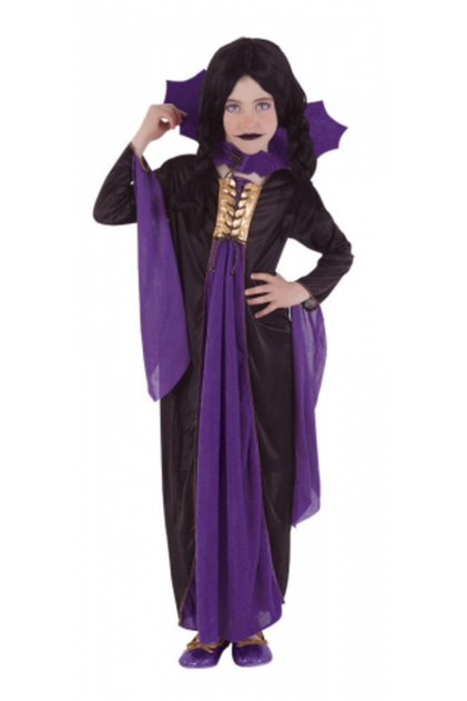 Costum de carnaval - Vampirita gotica (mov)