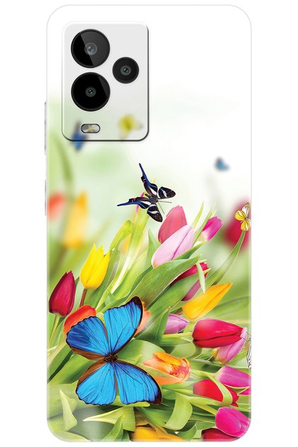 GM 24 PRO (G514) Uyumlu Kılıf Desen Baskılı Silikon Kelebekler STK:542 CP-xQ7a4Pi