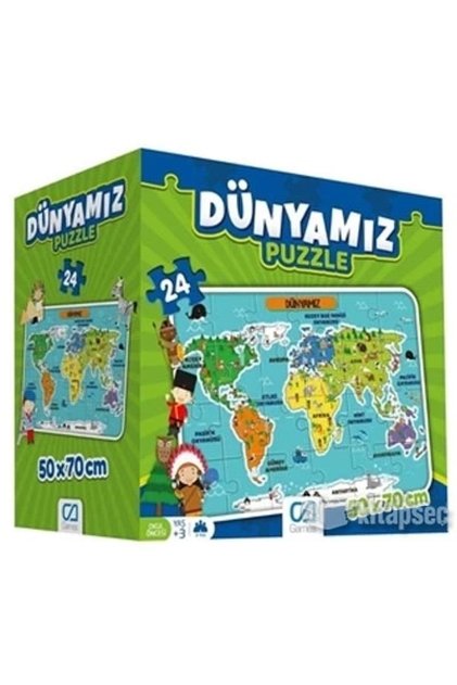 Our World - 24 Piece Earth Puzzle - Null