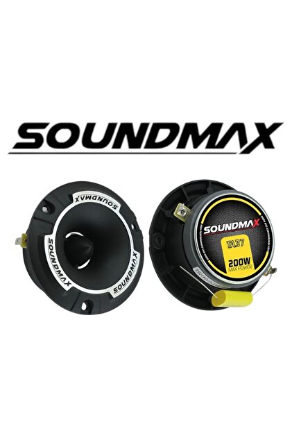Soundmax Sx-ta37 10 Cm Çifti 400 W Super Bullet Tweeter 200 Watt