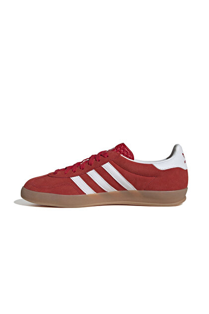 adidas Gazelle Indoor Erkek Günlük Ayakkabı JI2063 Kırmızı
