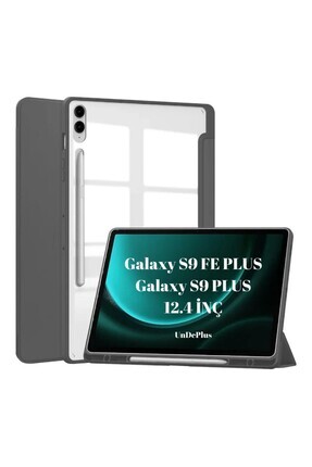 Samsung Galaxy Tab S9 グレー 本体 ペン付き　ケース UnDePlus Samsung Galaxy Tab S9 Fe Plus/s10 Plus/s9 Plus Kılıf