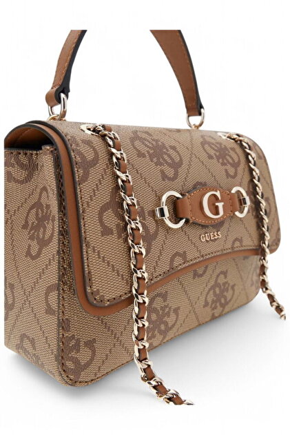 Guess Izzy Kahve Kadın Çapraz Askılı Çanta HWOS8654190 - Fiyatı