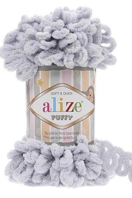 Alize (5 bucăți) Puffy 416 Fire pentru tricotat manual Papuci Pătură Fir de croșetat Eșarfă Cardigan Fir pentru mop