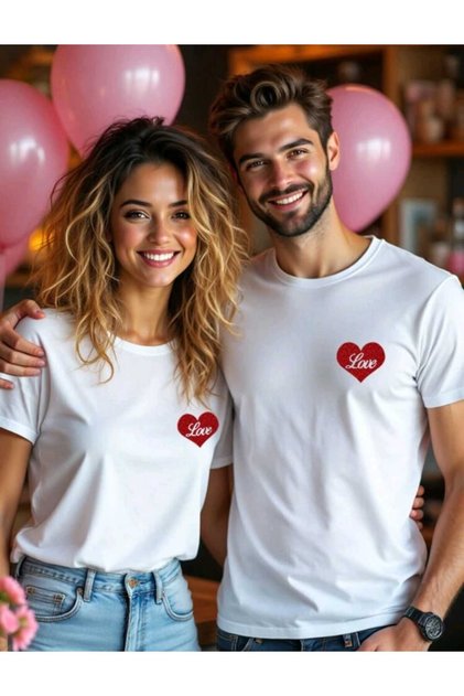 Lover Combination Oversize T-Shirt