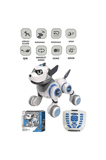 Vardem Seçtim Aldım Robot Köpek G55 Kumandalı Interaktif F/f