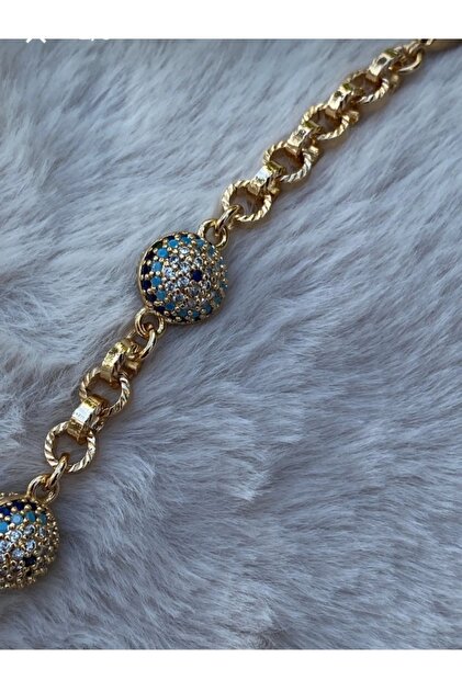 zeynep Z&D Accessory 14k Xuping Gold Nazar Boncuklu Vip Seri Trend