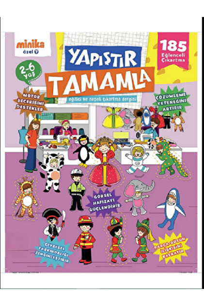 Turkuvaz Dergi Yapıştır Tamamla 7 - Fiyatı, Yorumları