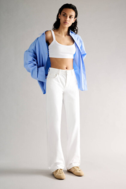 Pull & Bear Düz kesim orta bel jean - Fiyatı, Yorumları