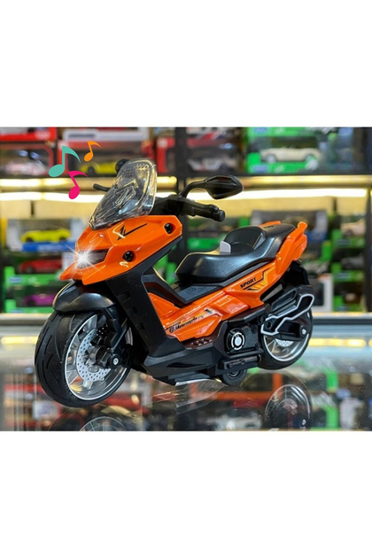 TUENGİ STORE Işıklı Sesli Sürtmeli Xmax Model Scooter Motor