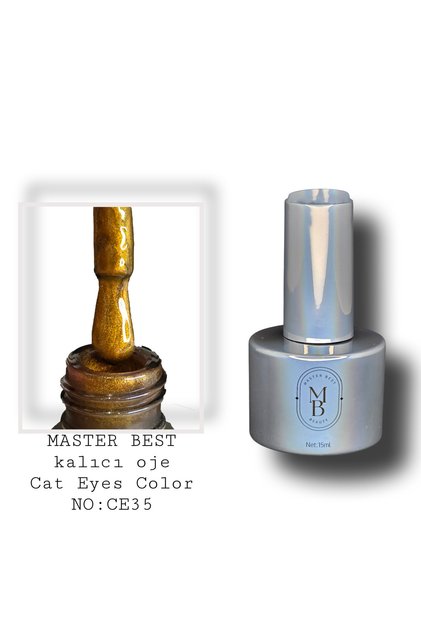 Master Best Kalıcı Oje Cat Eyes 15 ml CE35