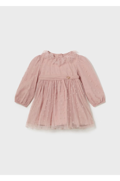 Baby Girl Tulle Dress 18-36 Months Pink