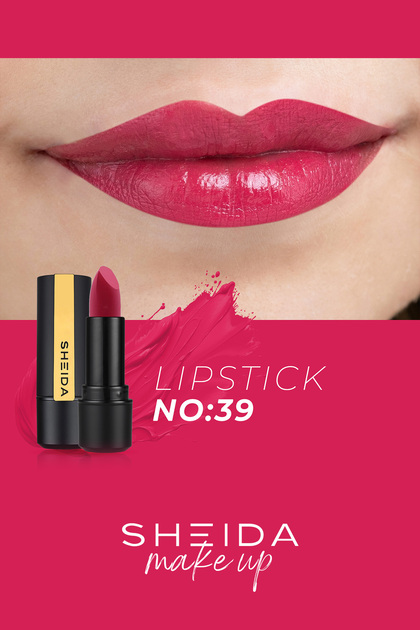 Luzun Lasting New Generation Matte Lipstick with Vitamin E and C - Matte Lipstick No:39